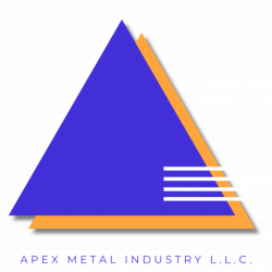 APEX METAL INDUSTRY BLUE TRIANGLE LOGO